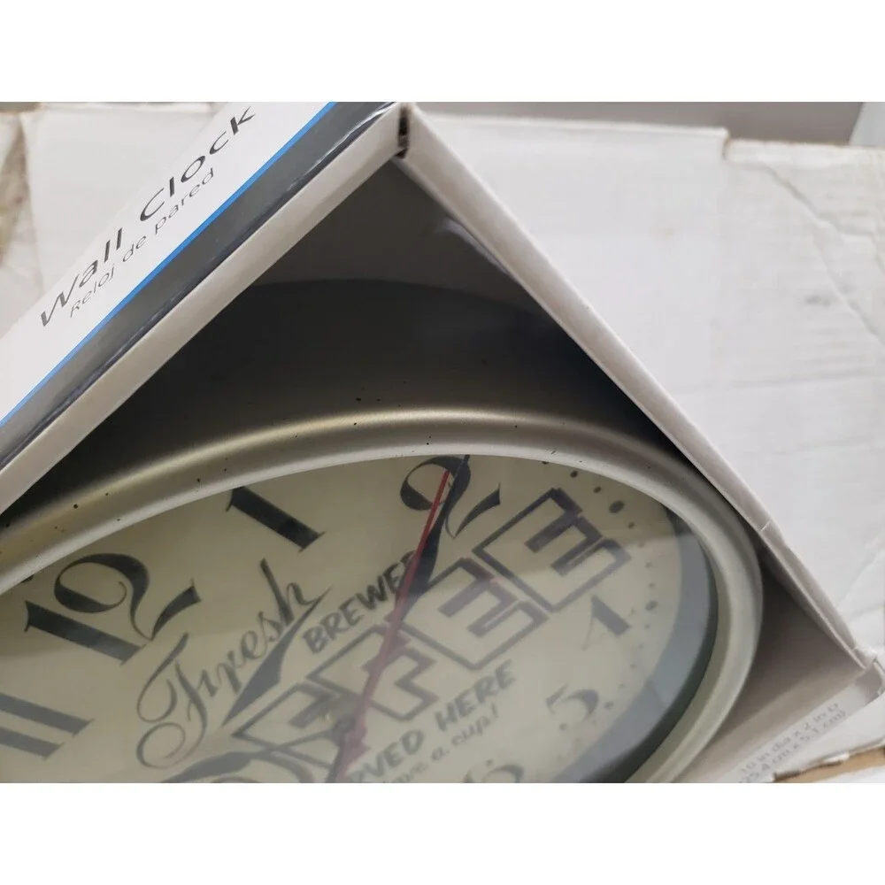 Plastic Wall Clock, 10